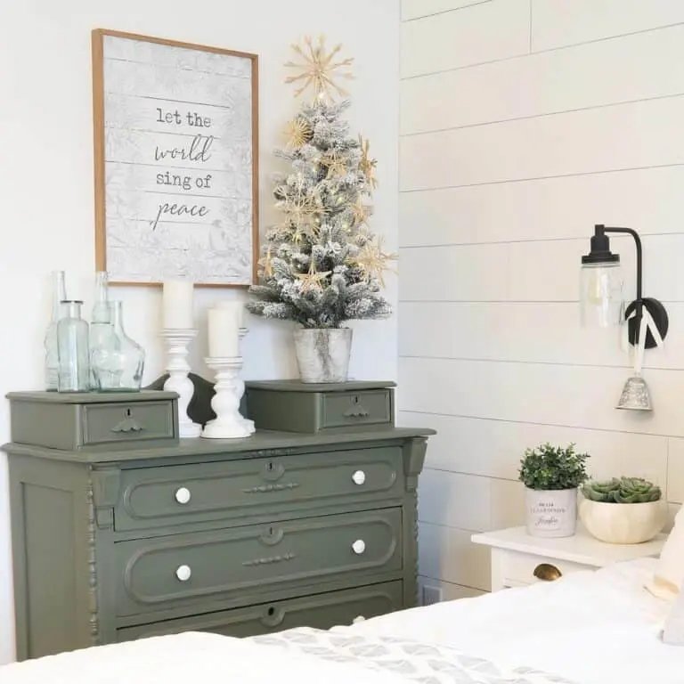 Gray Dresser Display