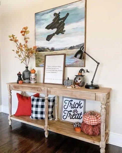 Halloween Table Vignette Styling