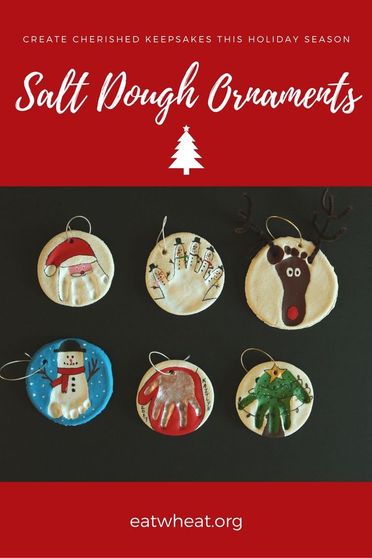 Handprint Ornaments
