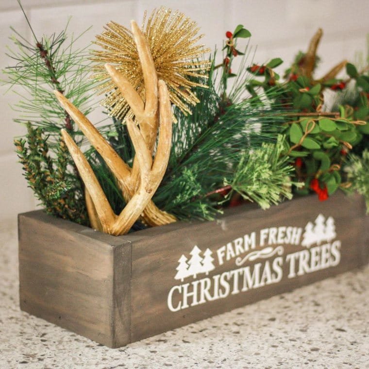 Holiday Greenery Box