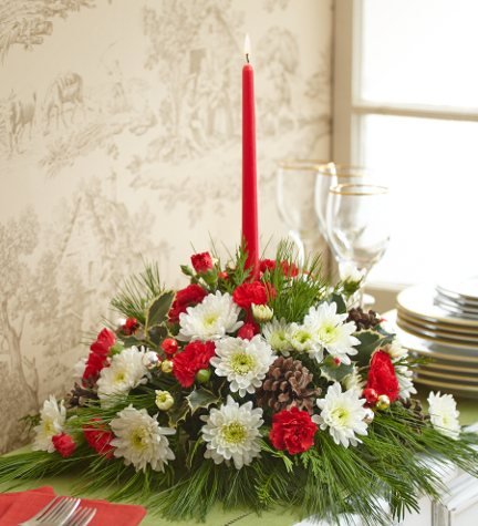 Holiday Greens Centerpiece