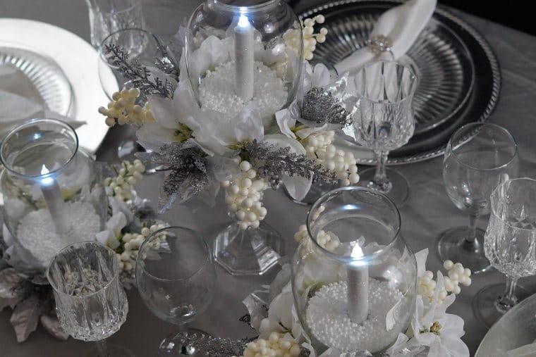 LED Vase Centerpieces