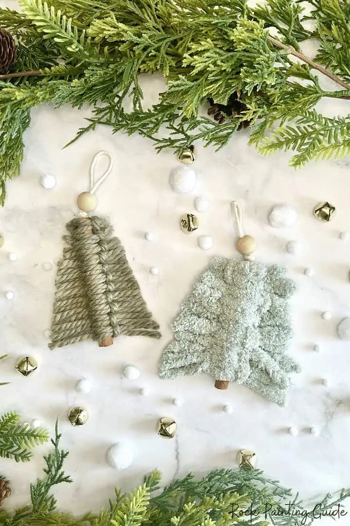 Macrame Tree Ornaments
