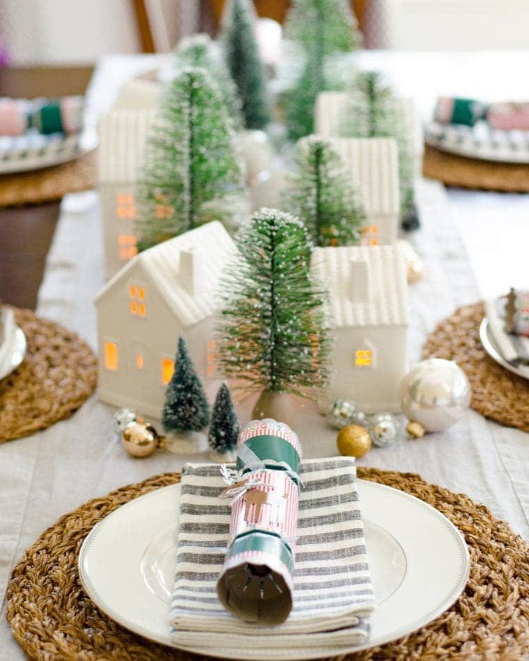 Mini House Centerpiece