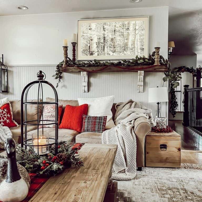 Neutral Wood Christmas