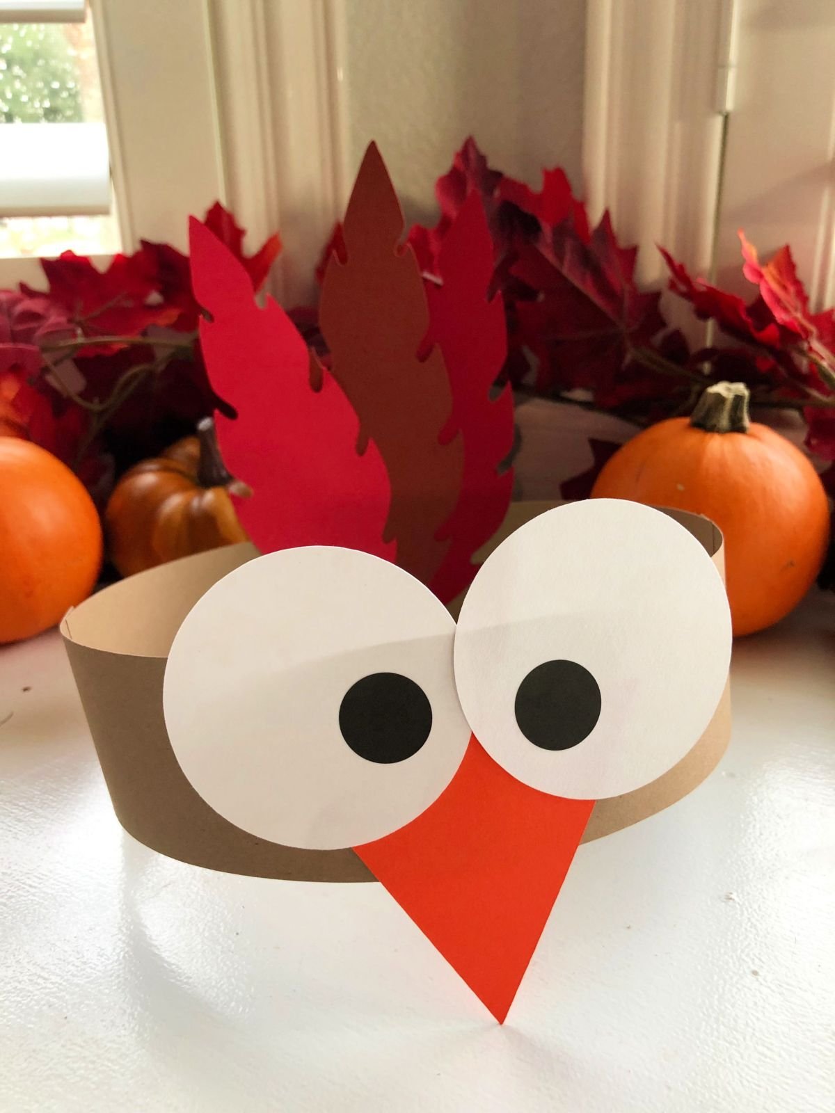 Paper Turkey Headbands