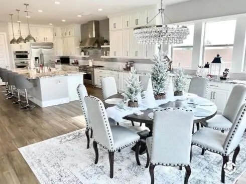 Pine Tree Centerpieces