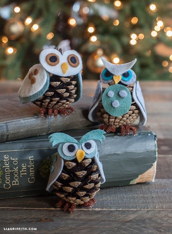 Pinecone Owl Craft