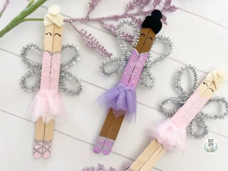 Popsicle Stick Fairies