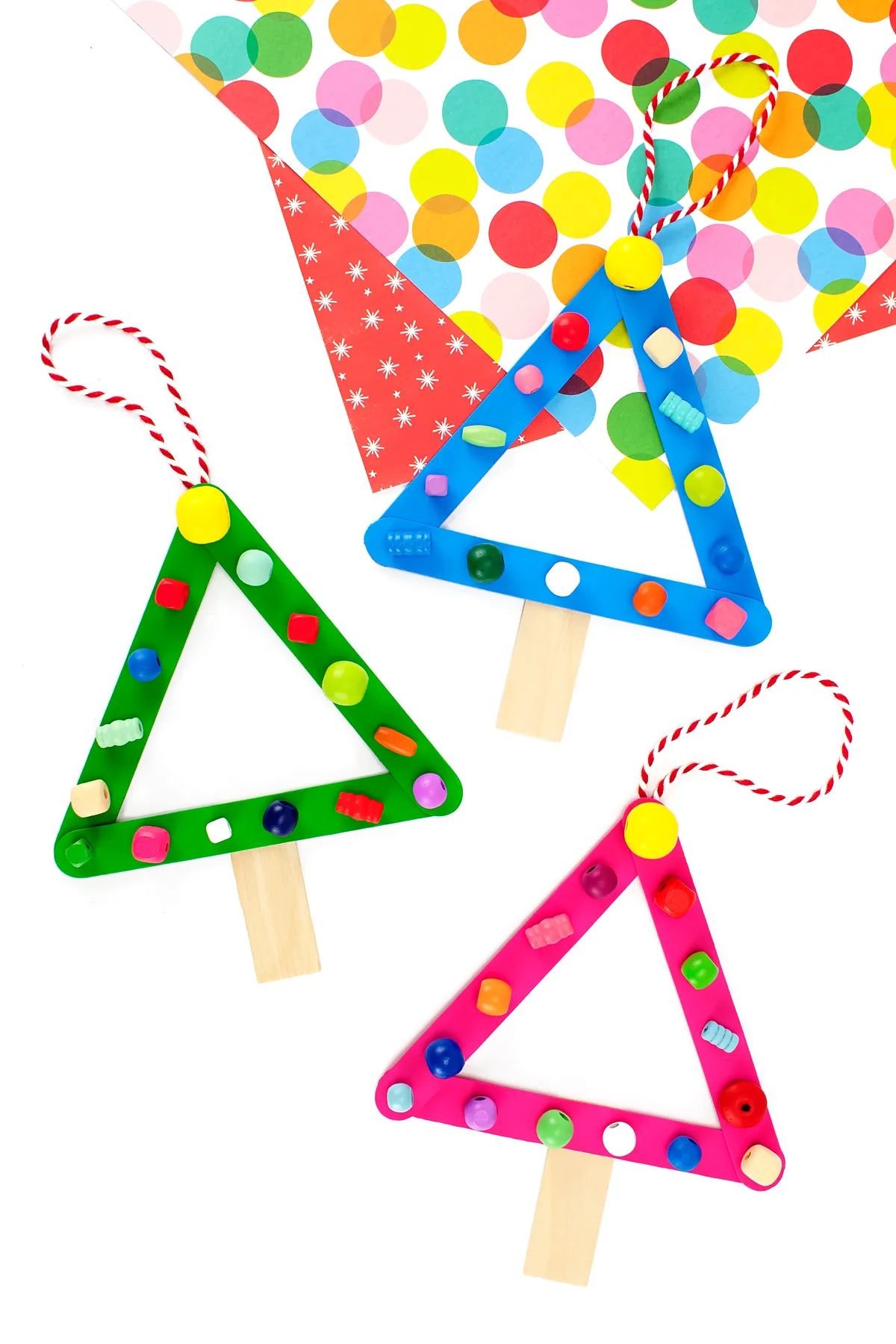 Popsicle Stick Trees