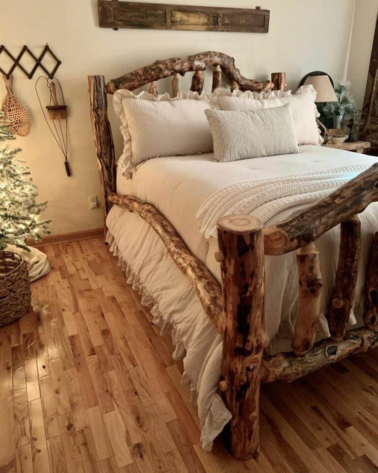 Rustic Wooden Bedroom