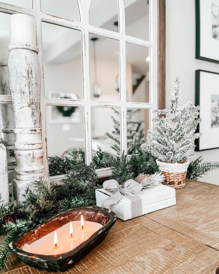 Sideboard Christmas Display