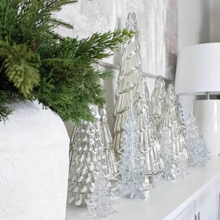 Silver Christmas Trees