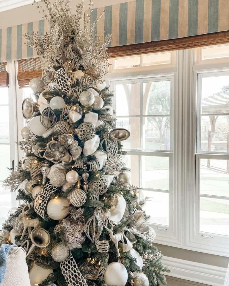 Silver Ornament Tree
