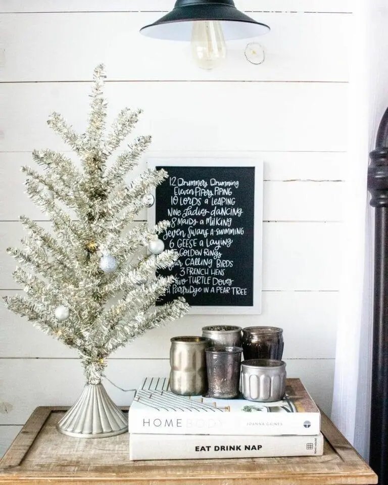 Silver Tree Display