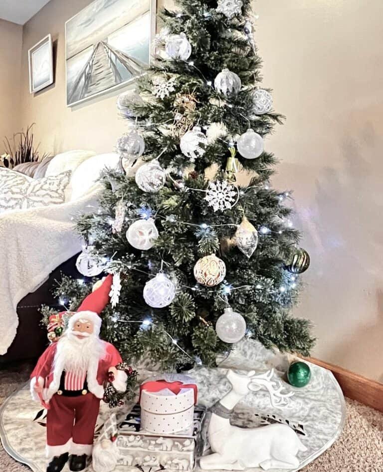 Silver Tree Ornaments