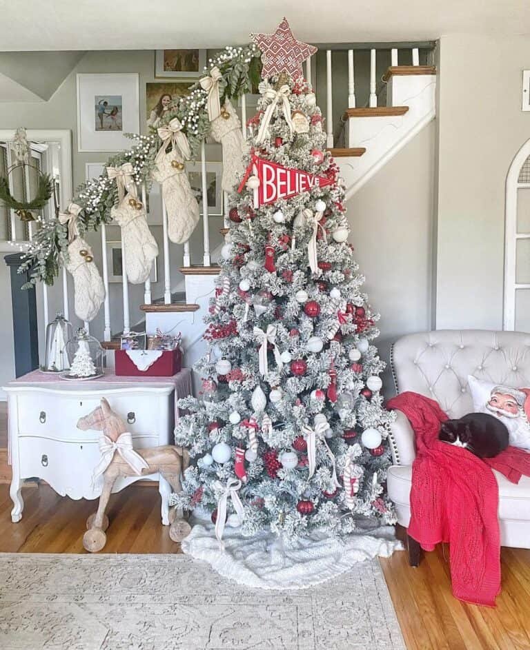 Textured Knit Stockings