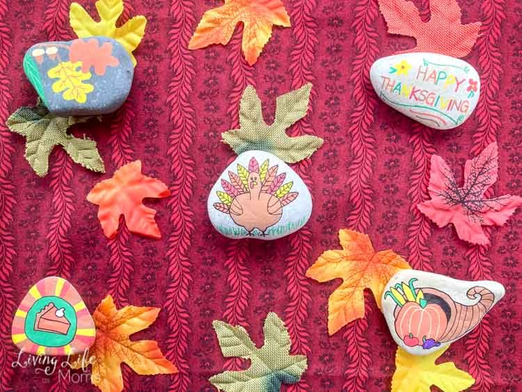 Thanksgiving Rock Painting