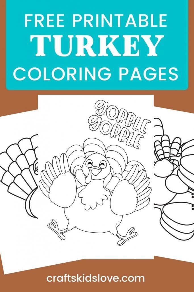 Turkey Coloring Pages