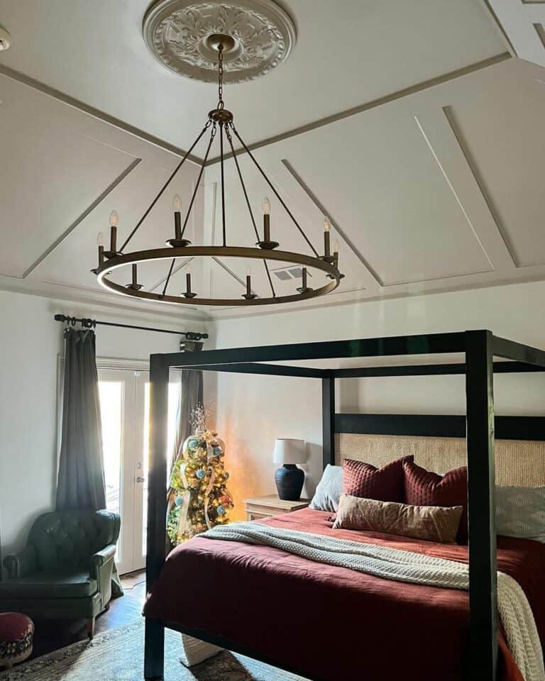 Vaulted Ceiling Bedroom