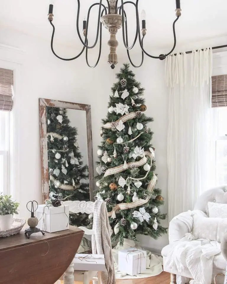 White Brass Ornaments