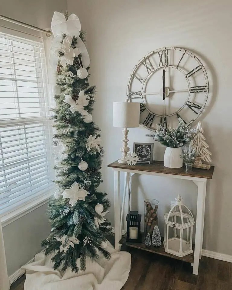 White Ornament Tree