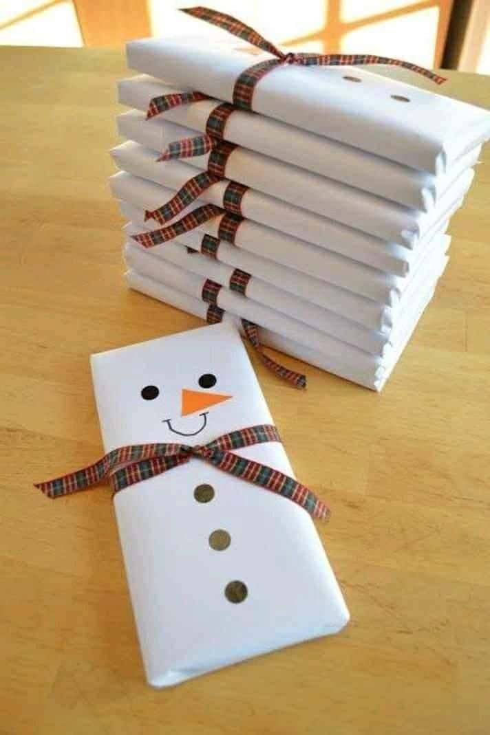 White Paper Snowmen