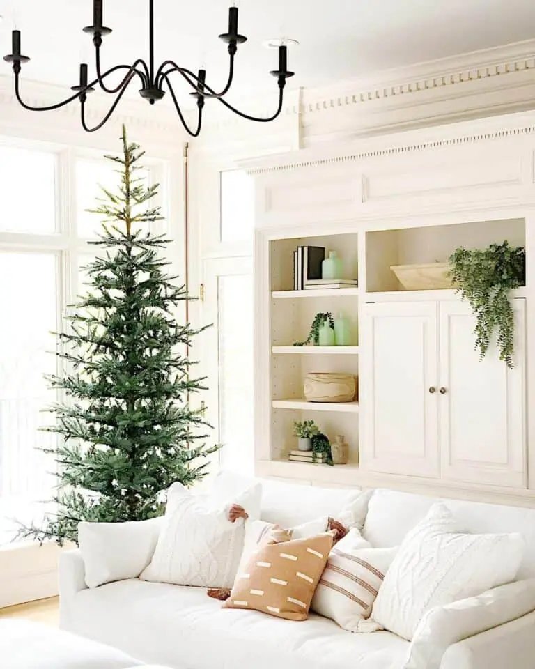 White Tree Living Room
