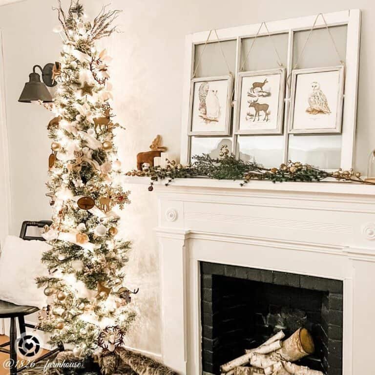 Wildlife Mantel Display