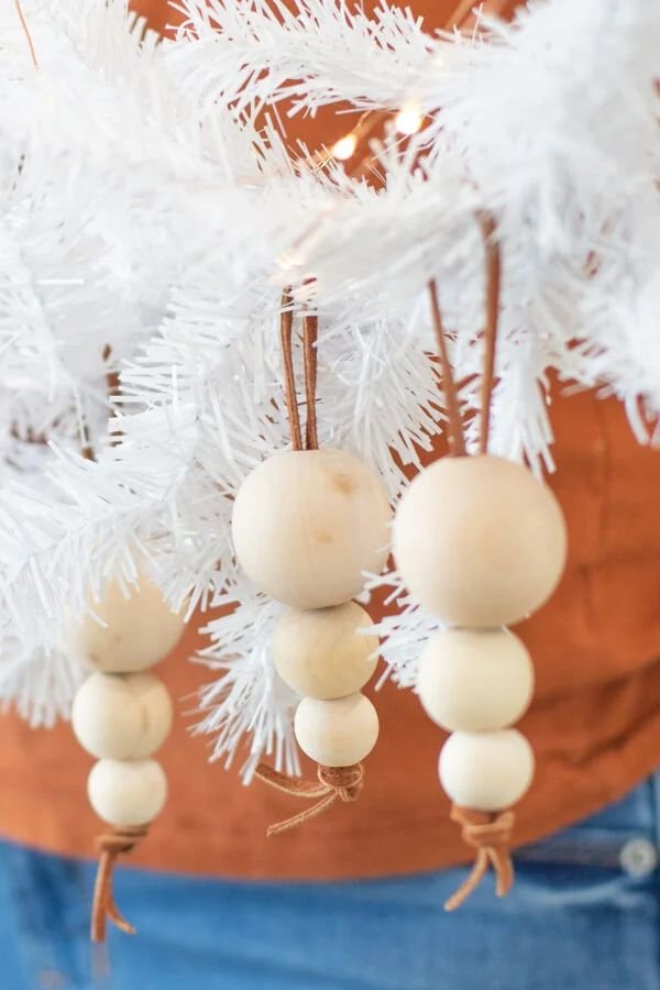 Wooden Ball Ornaments