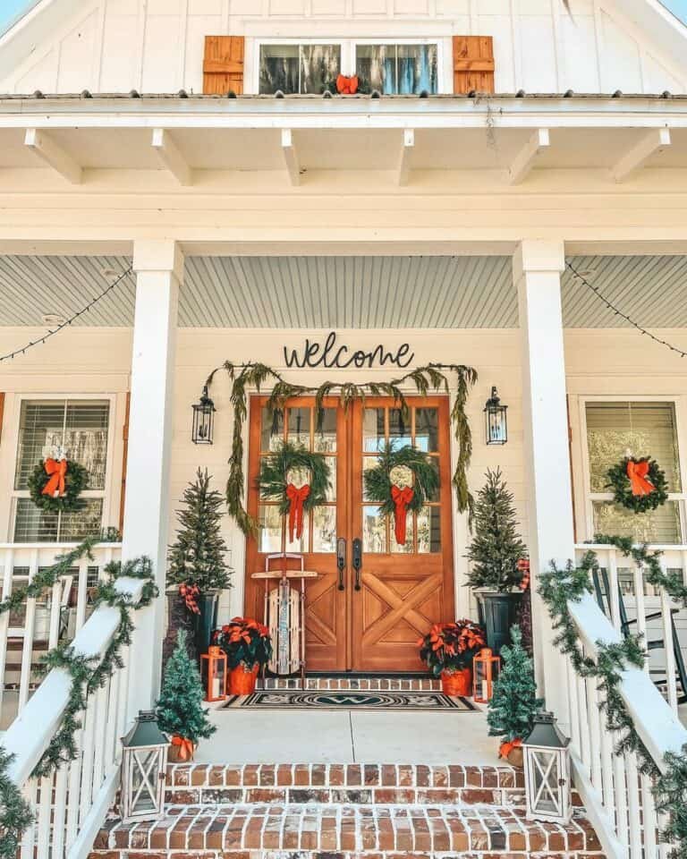 Wreaths and Lanterns