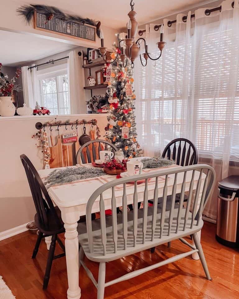 Dining Room Corner Tree
