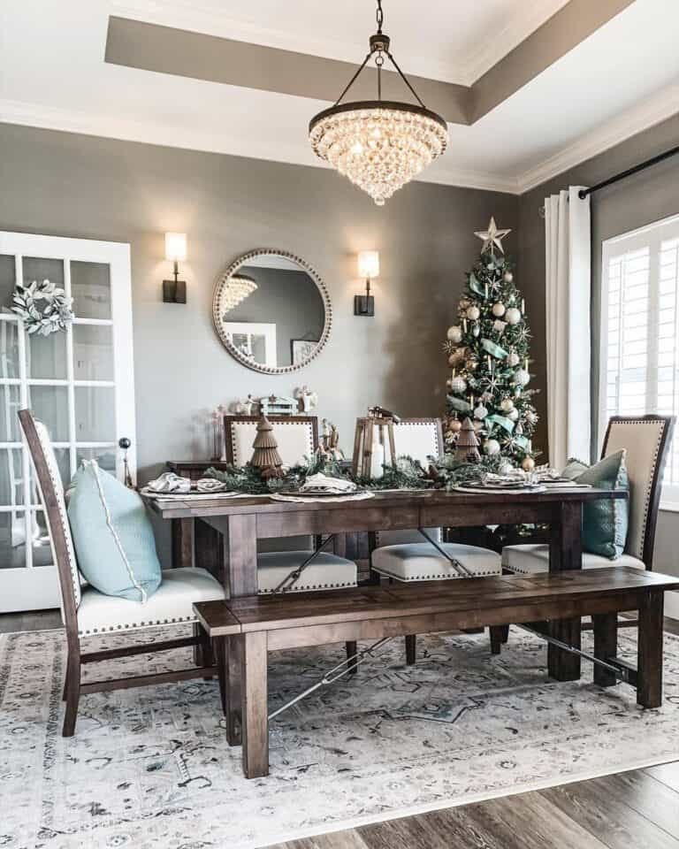 Gray Dining Room