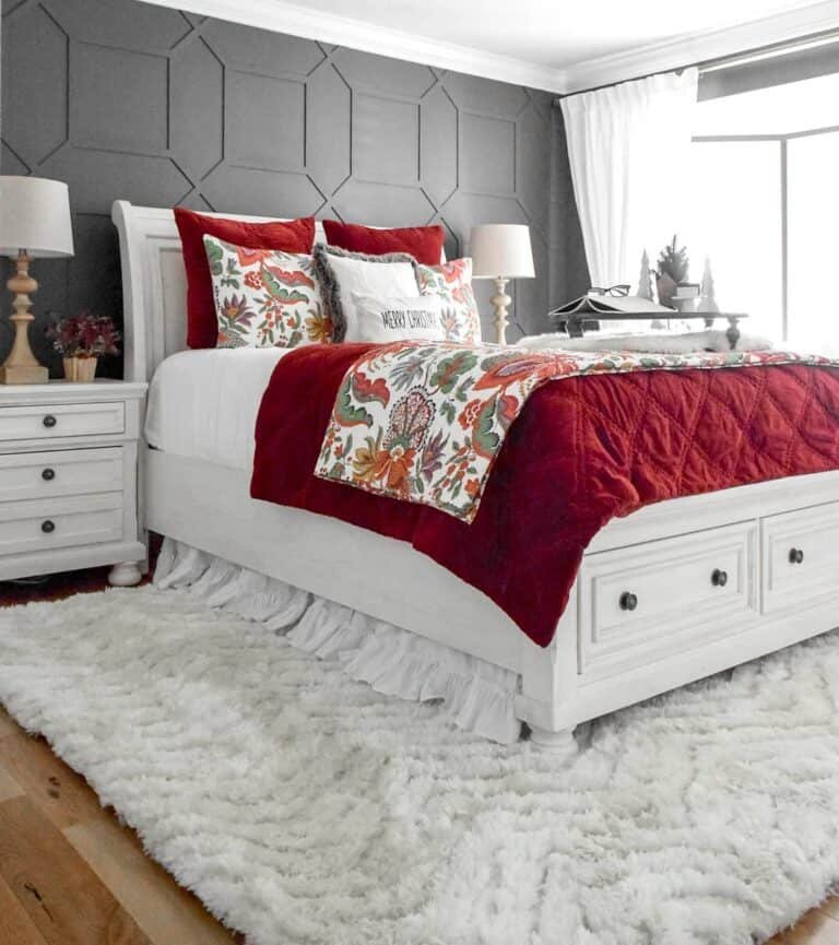 Red Comforter Set