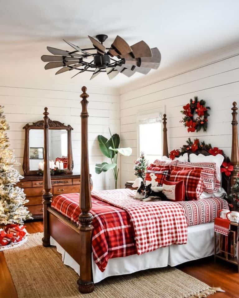 Striped Christmas Sheets