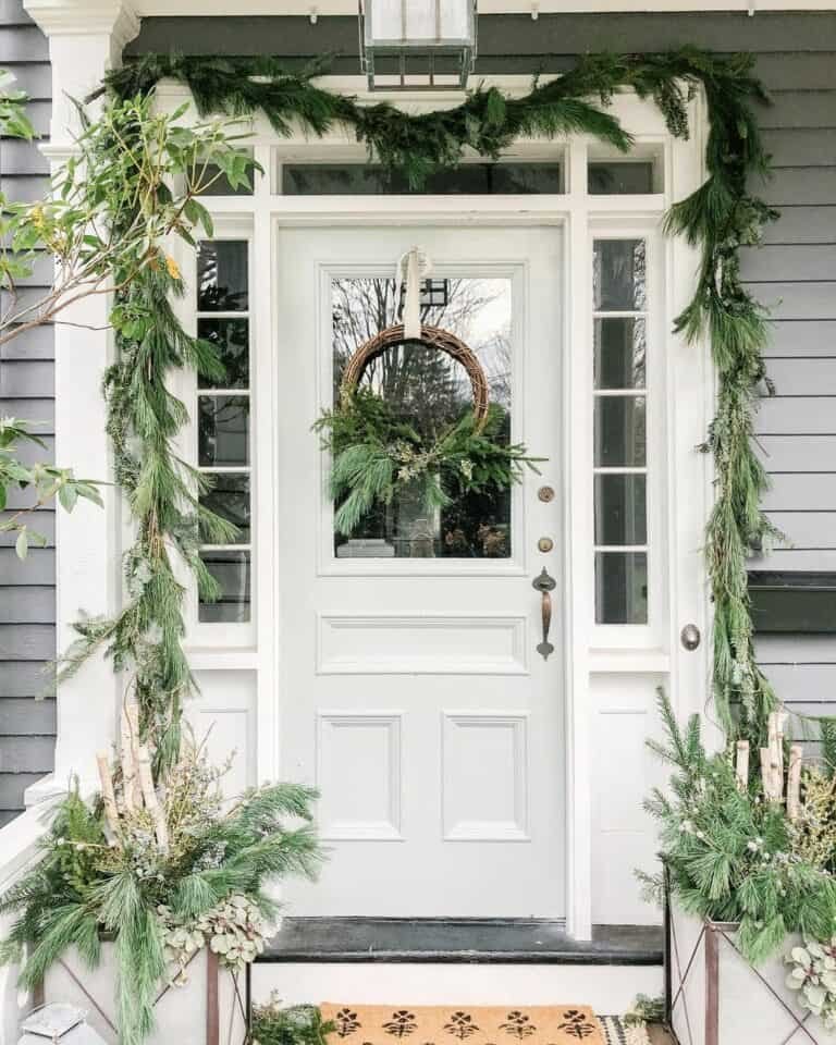 Pine Door Garland