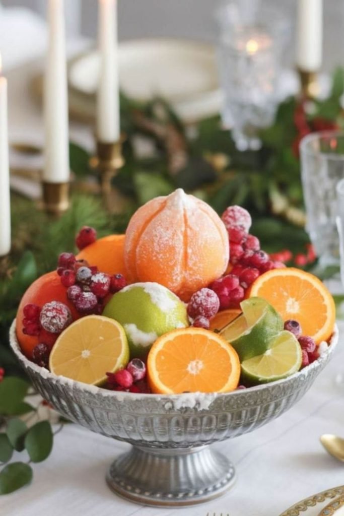 Sugared Fruit Centerpiece