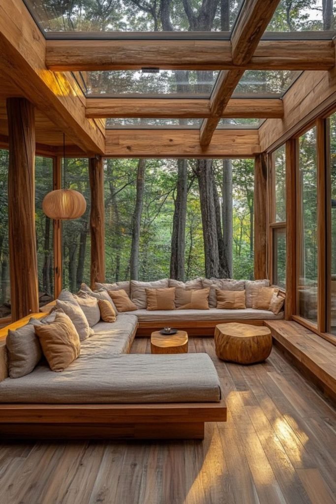 Warm Ochre Living Room