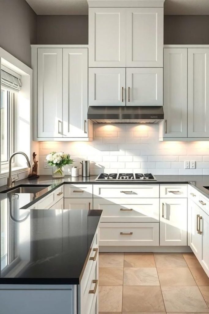 Glacier White Cabinets