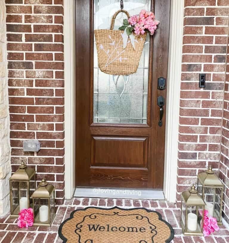 Stained Wood Door