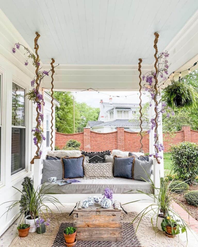 White Rope Swing