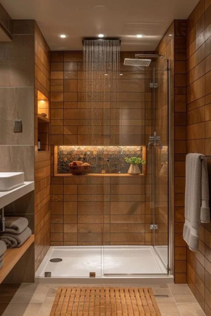 Pine Panel Wetroom