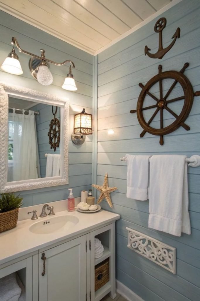 White Shiplap Wetroom