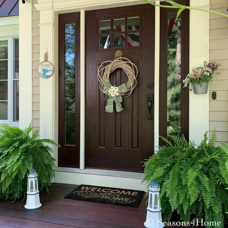 Brown Front Door