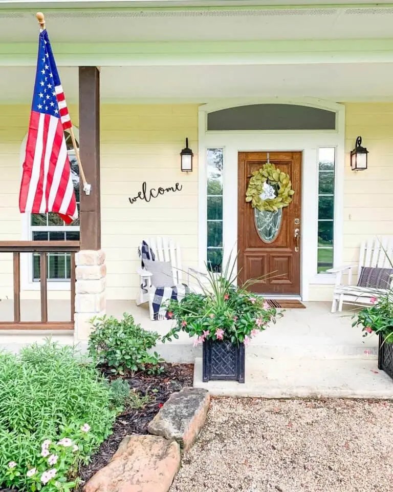 Patriotic Front Porch