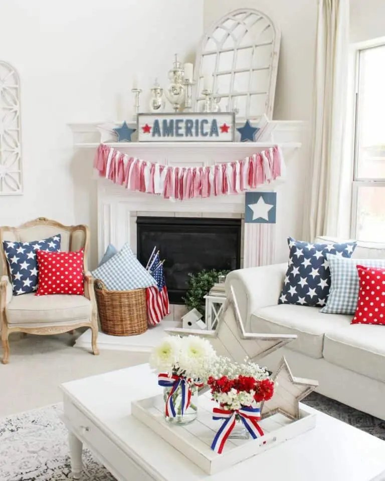 Patriotic Living Room