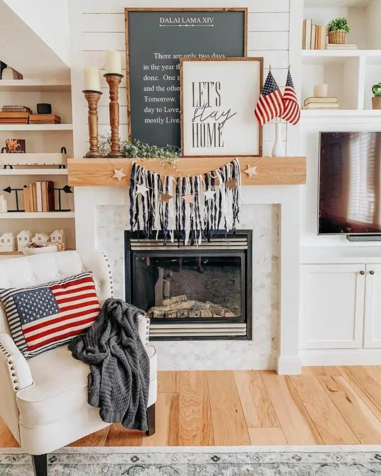 Patriotic Living Room