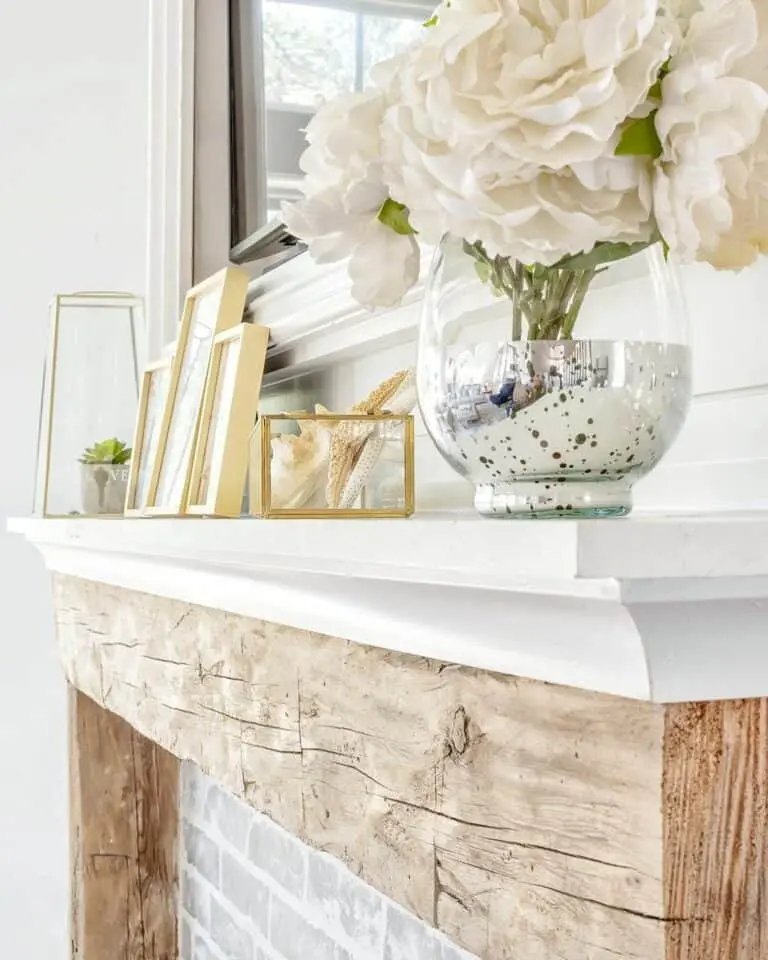 White Flowers Display