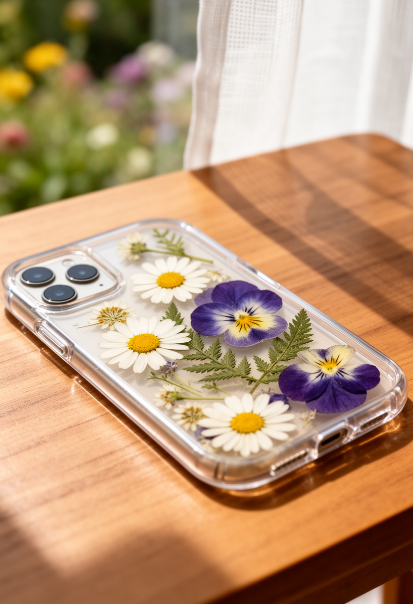 Pressed Flower Phone Cases