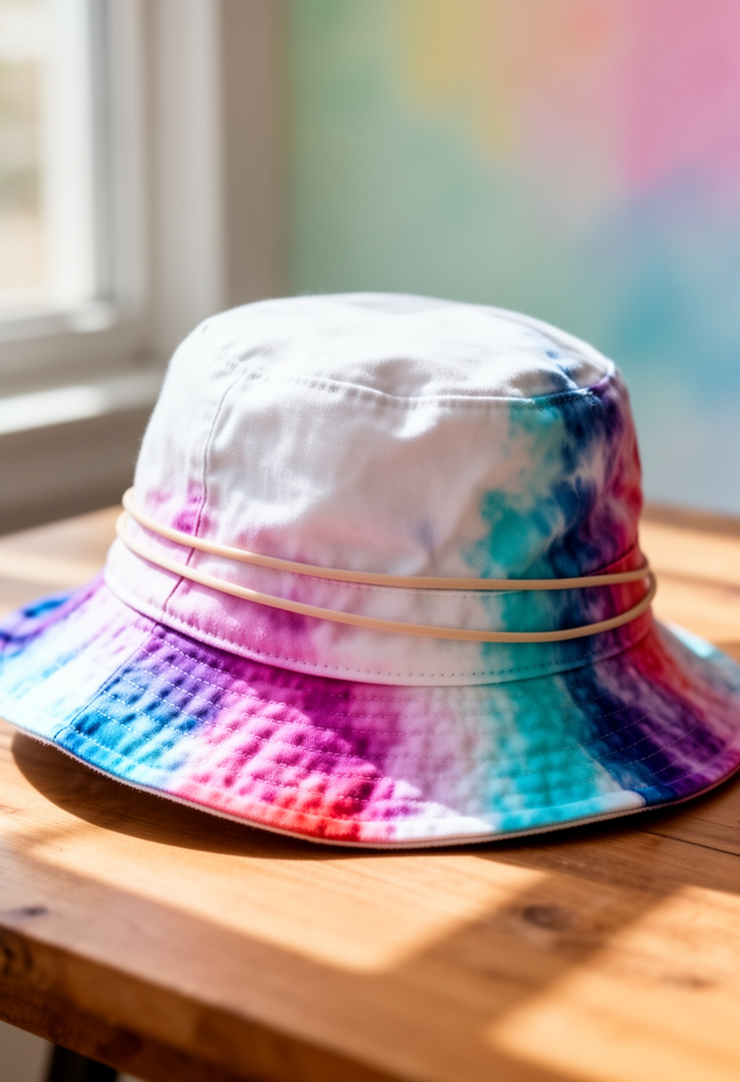 Tie-Dye Bucket Hat Making